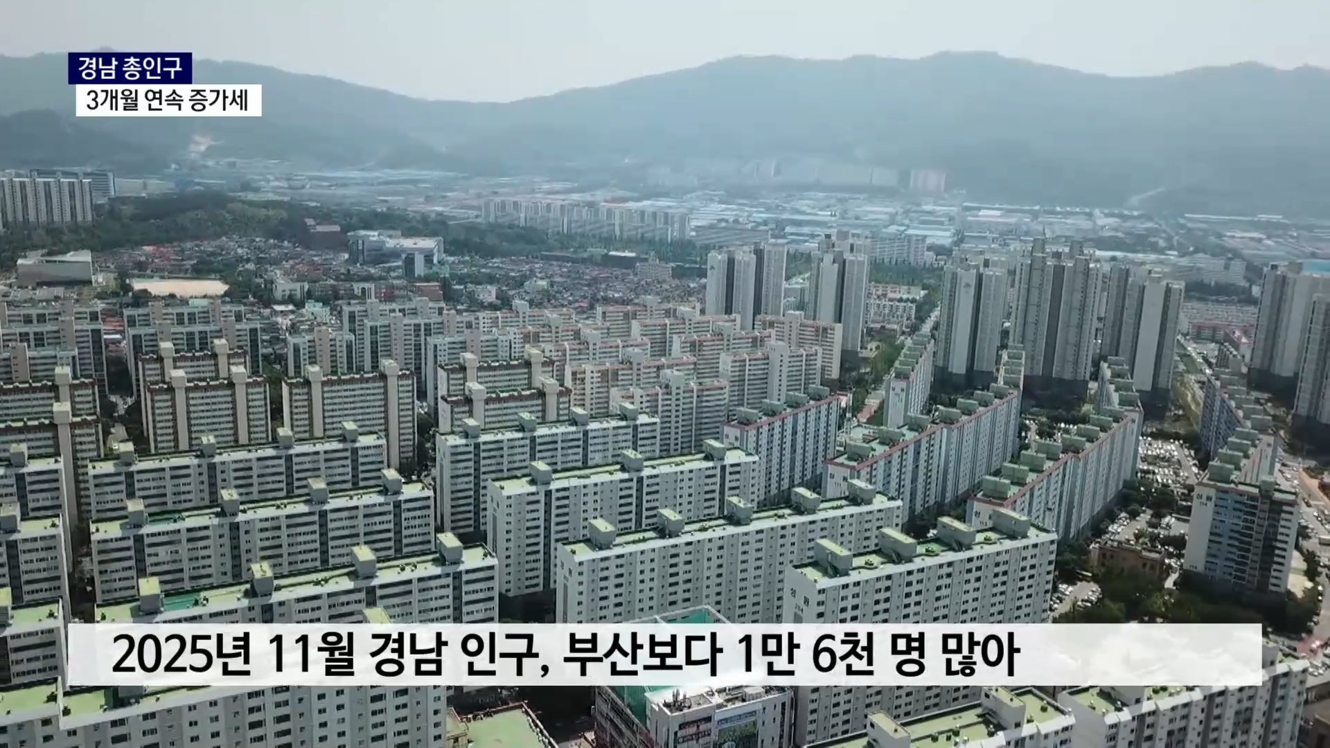 (R) 경남 인구 증가세 전환..맞춤형 정책으로 이어간다 사진