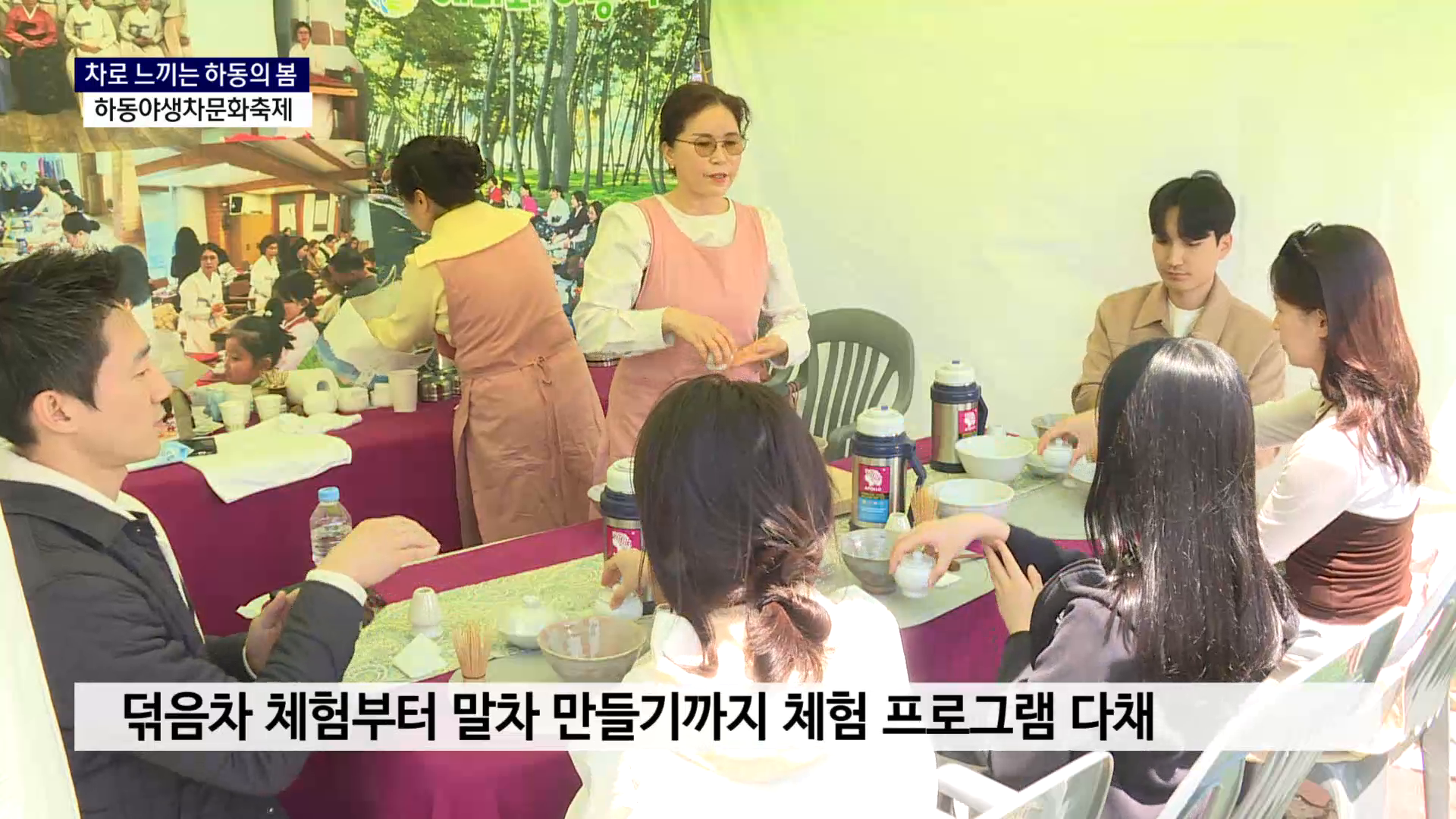 (R) 차로 느끼는 하동의 봄..하동야생차문화축제 사진