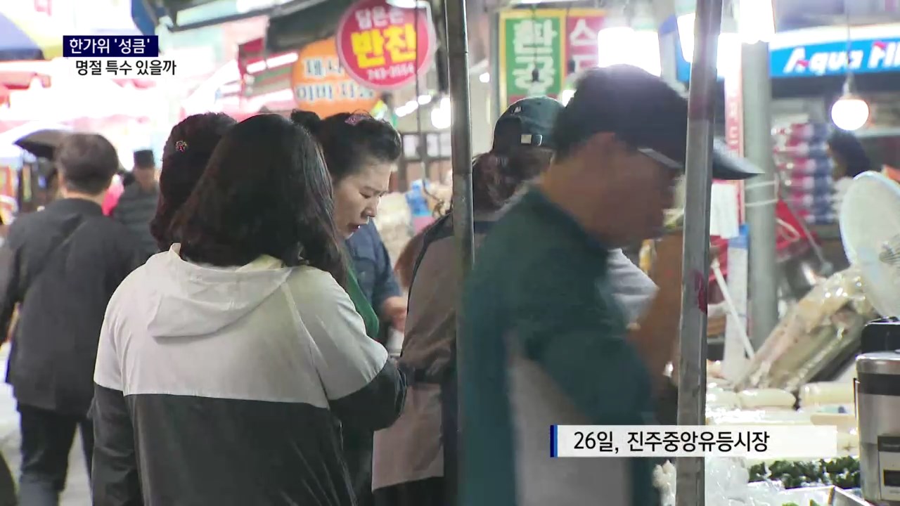 (R) 대목 앞둔 시장 '극과 극'  사진