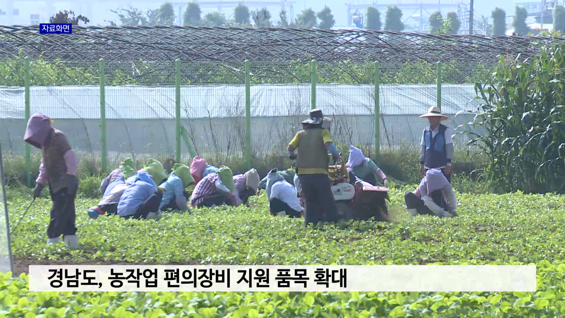 경남도, 농작업 편의장비 지원 품목 확대 사진